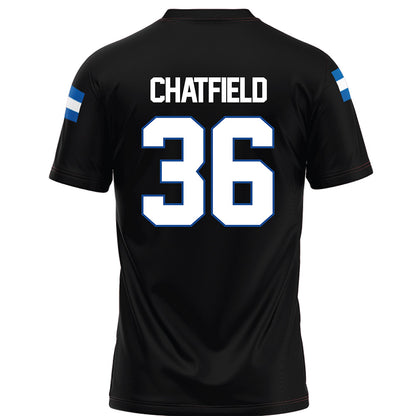 Grand Valley - NCAA Football : Gage Chatfield - Black Football Jersey-1
