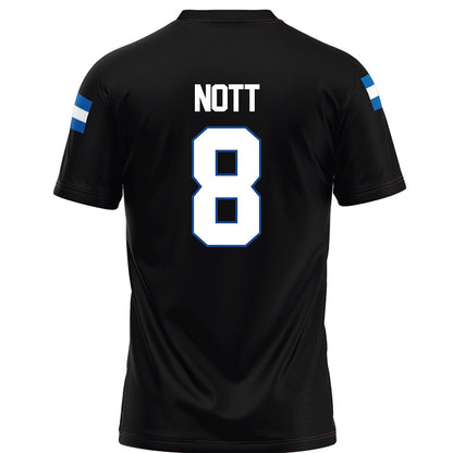 Grand Valley - NCAA Football : Kyle Nott - Black Football Jersey-1