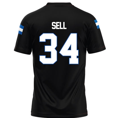Grand Valley - NCAA Football : Keegan Sell - Black Football Jersey-1