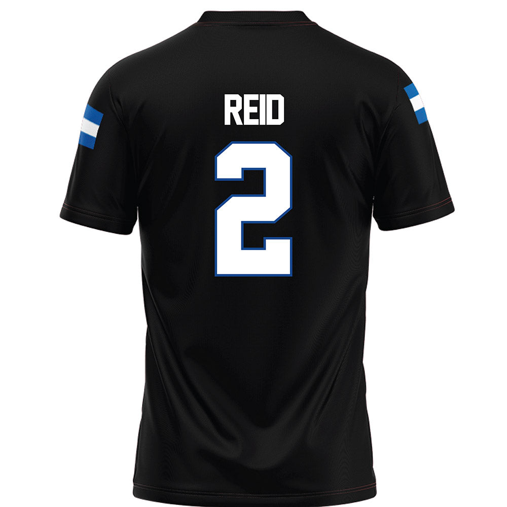 Grand Valley - NCAA Football : Terez Reid - Black Football Jersey-1