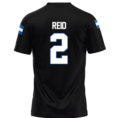 Grand Valley - NCAA Football : Terez Reid - Black Football Jersey-1