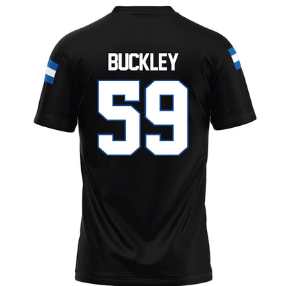 Grand Valley - NCAA Football : Tre' vonte Buckley - Black Football Jersey-1