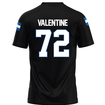 Grand Valley - NCAA Football : Evan Valentine - Black Football Jersey-1