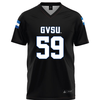 Grand Valley - NCAA Football : Tre' vonte Buckley - Black Football Jersey-0