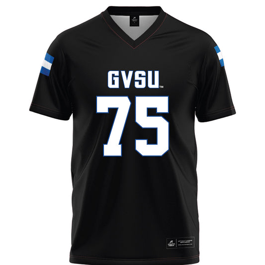 Grand Valley - NCAA Football : Joshua Martin - Black Football Jersey-0