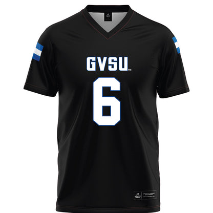 Grand Valley - NCAA Football : Thomas Jolly - Black Football Jersey-0