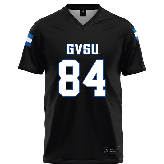 Grand Valley - NCAA Football : Evan Sundermann - Black Football Jersey-0