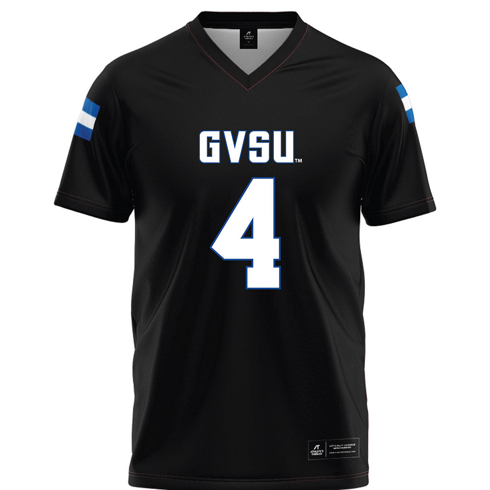 Grand Valley - NCAA Football : Darrell Johnson - Black Football Jersey-0