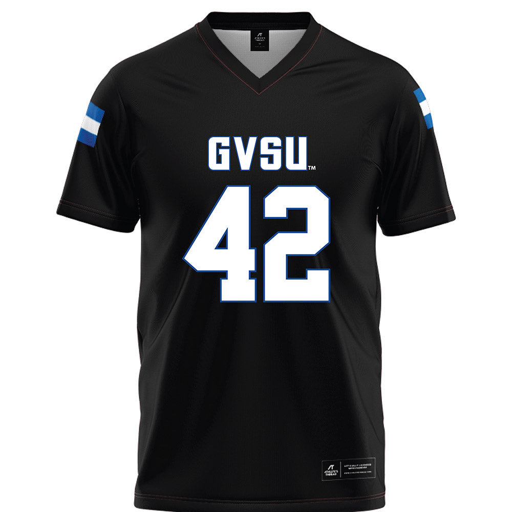 Grand Valley - NCAA Football : Antuane Rambus Jr - Black Football Jersey-0