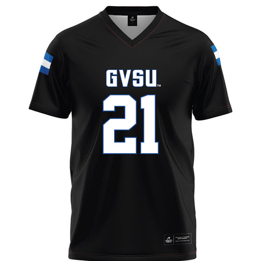 Grand Valley - NCAA Football : Quinn Wills - Black Football Jersey-0
