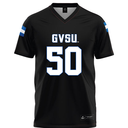 Grand Valley - NCAA Football : Gabriel Brown - Black Football Jersey-0