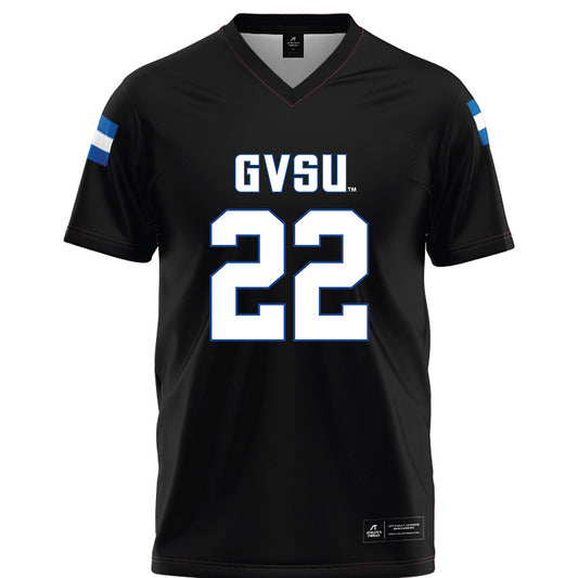 Grand Valley - NCAA Football : Jake Archbold - Black Football Jersey