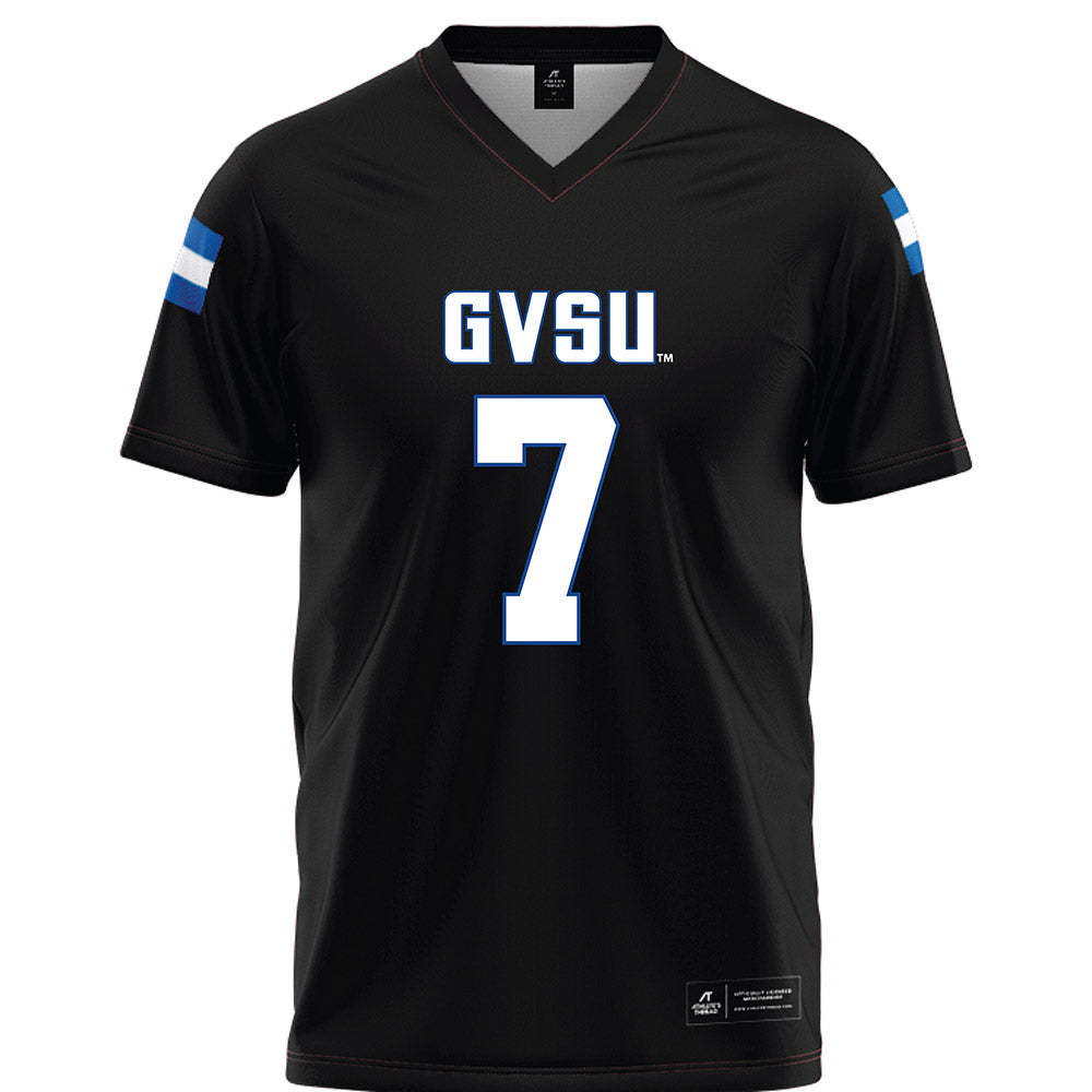 Grand Valley - NCAA Football : Kellen Reed - Black Football Jersey-0