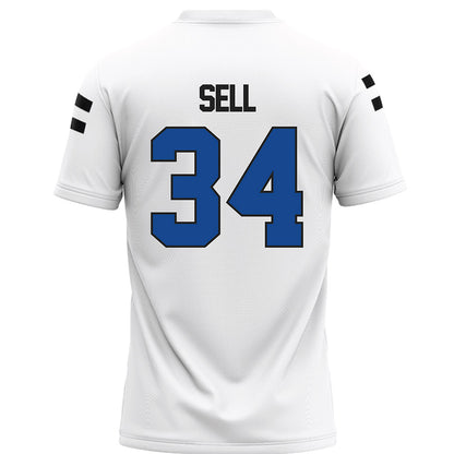 Grand Valley - NCAA Football : Keegan Sell - White Football Jersey-1