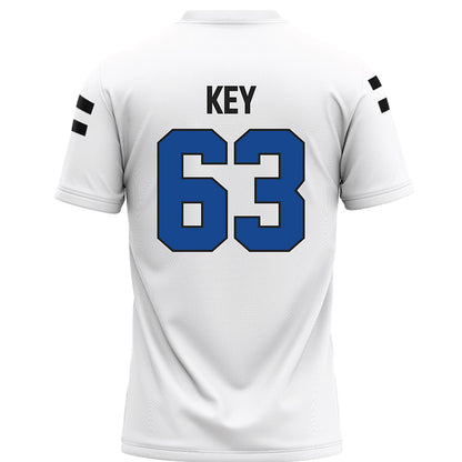 Grand Valley - NCAA Football : Breon Key - White Football Jersey-1