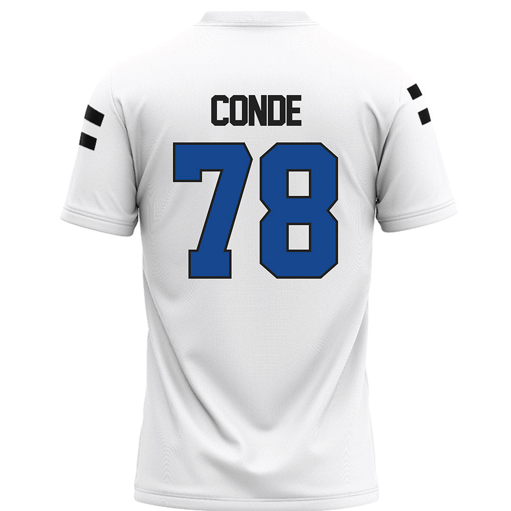 Grand Valley - NCAA Football : Jibriel Conde - White Football Jersey-1