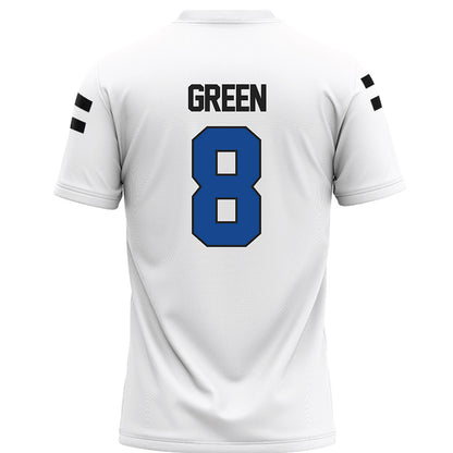 Grand Valley - NCAA Football : Tre'Quan Green - White Football Jersey-1