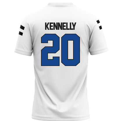 Grand Valley - NCAA Football : Ian Kennelly - White Football Jersey-1