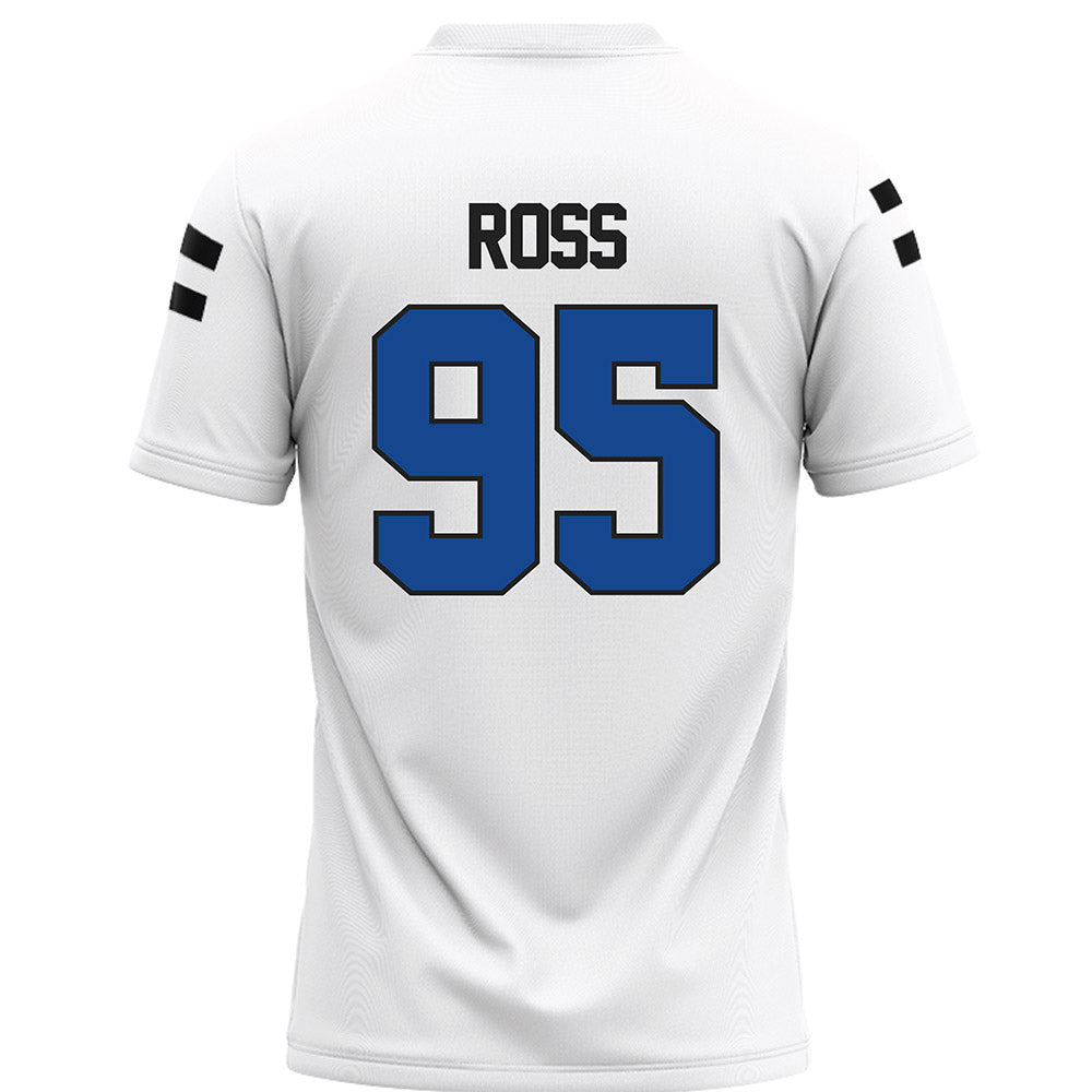 Grand Valley - NCAA Football : Josh Ross - White Football Jersey-1