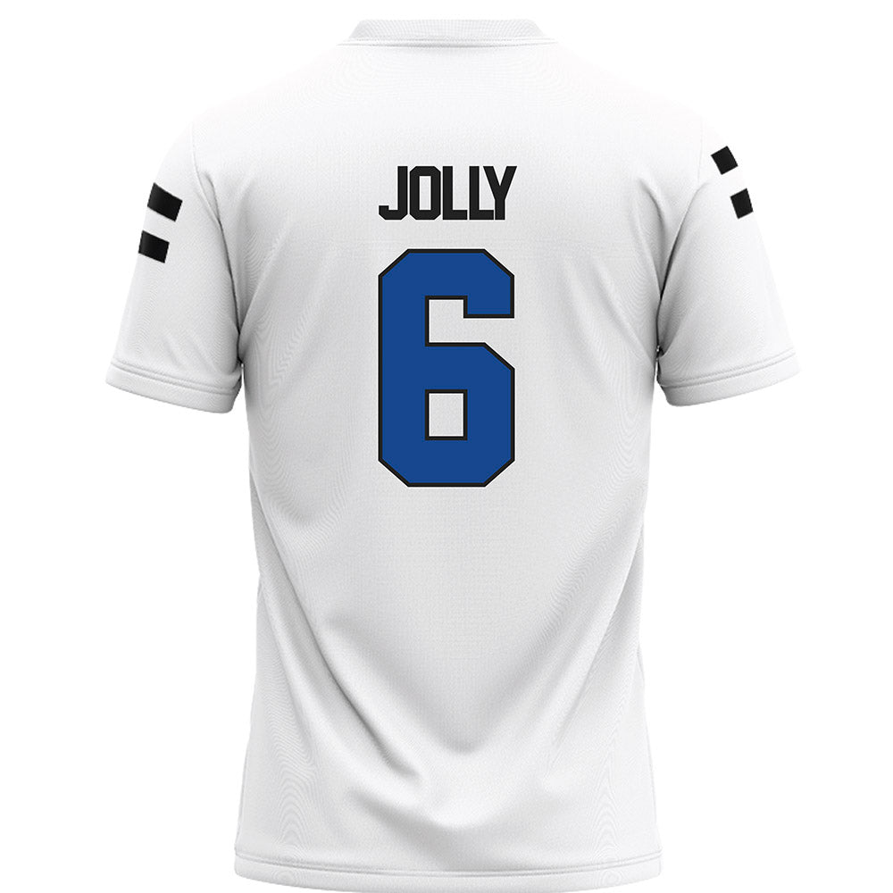 Grand Valley - NCAA Football : Thomas Jolly - White Football Jersey