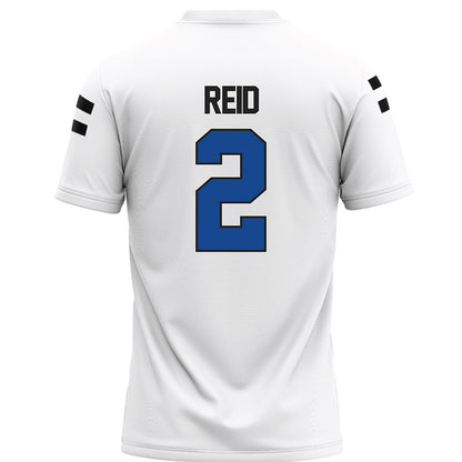 Grand Valley - NCAA Football : Tariq Reid - White Football Jersey-1