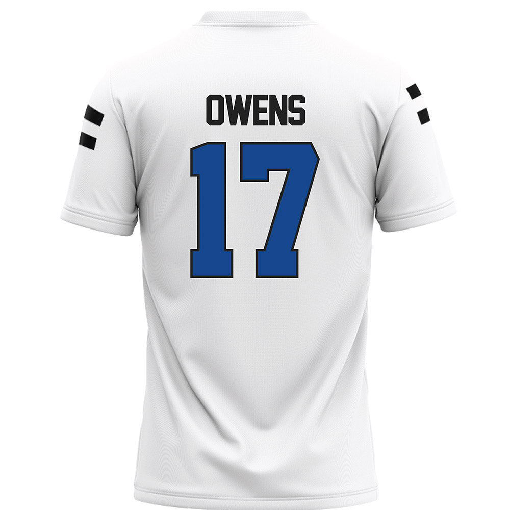 Grand Valley - NCAA Football : Kenyon Owens - White Football Jersey-1