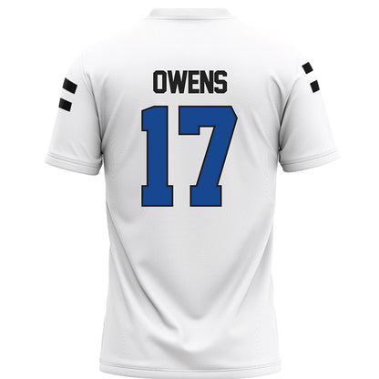 Grand Valley - NCAA Football : Kenyon Owens - White Football Jersey-1