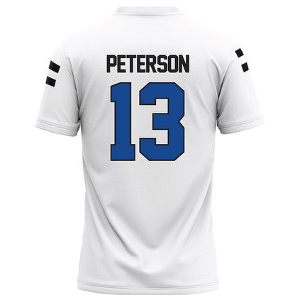 Grand Valley - NCAA Football : Cade Peterson - White Football Jersey-1