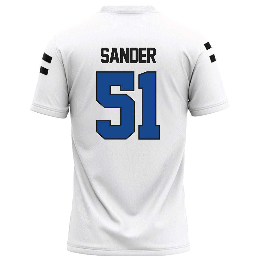 Grand Valley - NCAA Football : Joshua Sander - White Football Jersey-1
