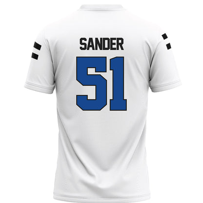 Grand Valley - NCAA Football : Joshua Sander - White Football Jersey-1