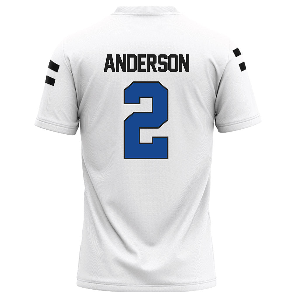 Grand Valley - NCAA Football : Josh Anderson - White Football Jersey-1