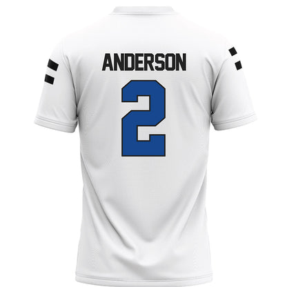 Grand Valley - NCAA Football : Josh Anderson - White Football Jersey-1