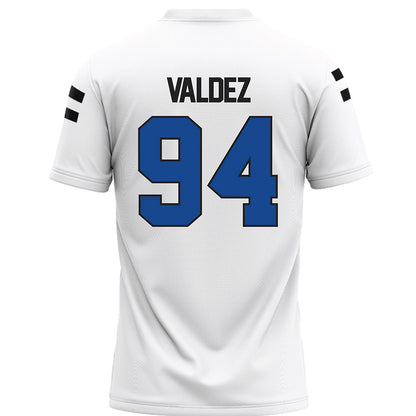 Grand Valley - NCAA Football : Elias Valdez - White Football Jersey-1