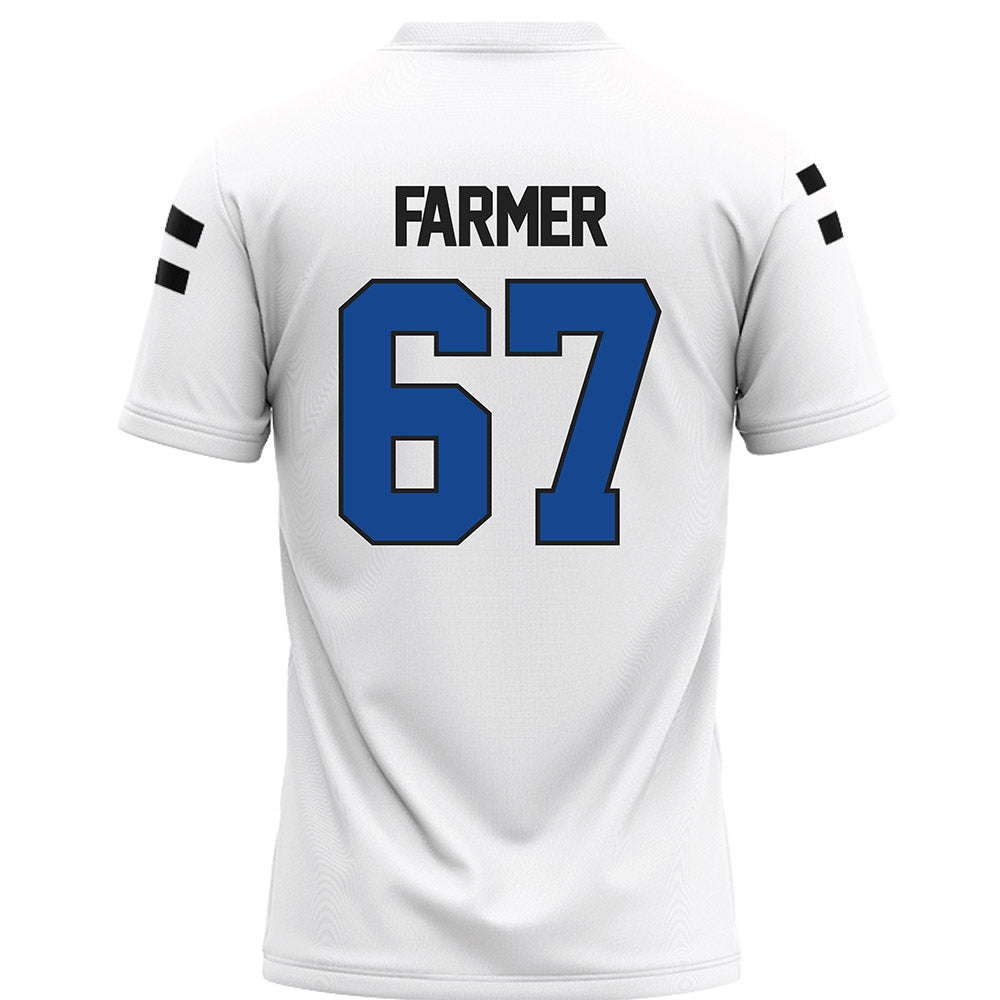 Grand Valley - NCAA Football : Anderson Farmer - White Football Jersey-1