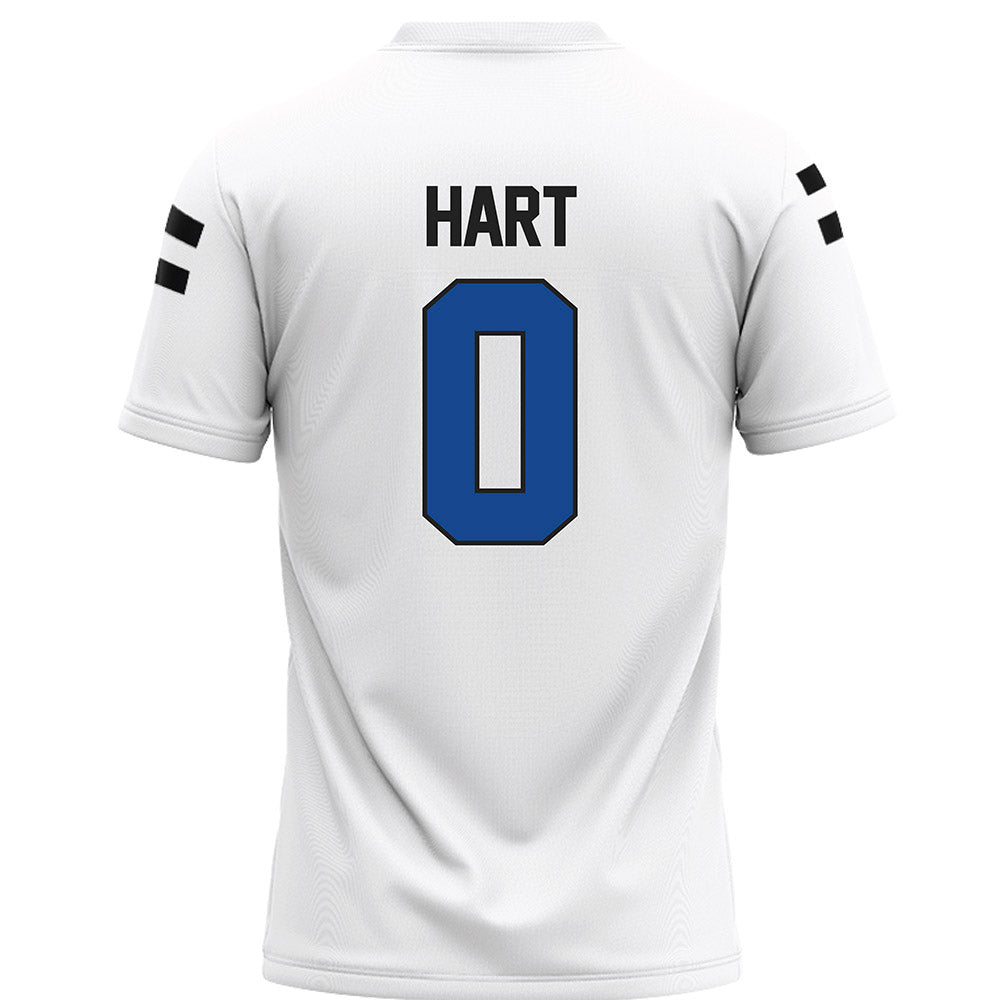 Grand Valley - NCAA Football : Grant Hart - White Football Jersey-1