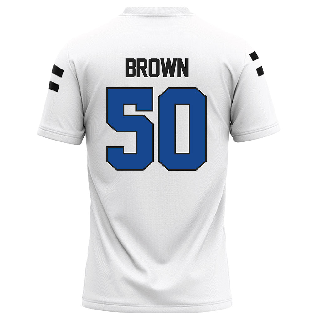 Grand Valley - NCAA Football : Gabriel Brown - White Football Jersey-1