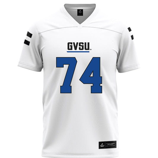Grand Valley - NCAA Football : Jordan Davis - White Football Jersey-0