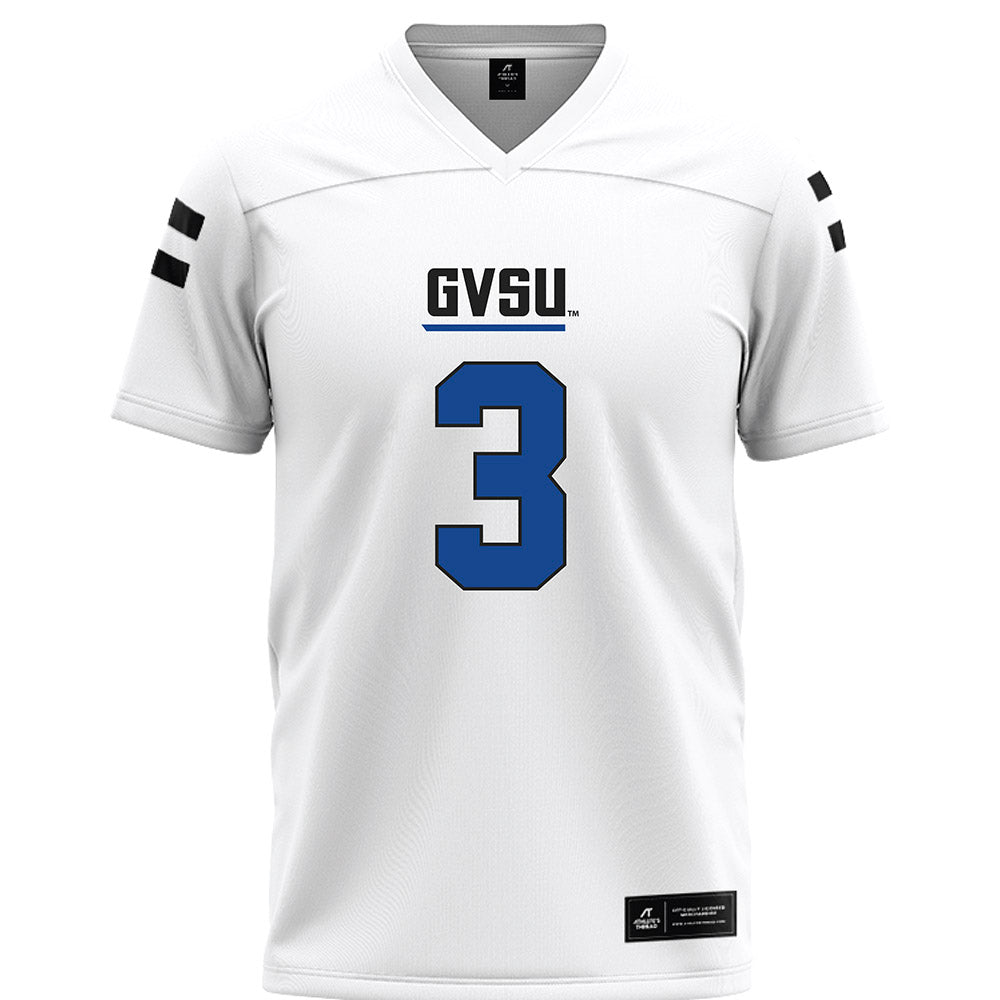 Grand Valley - NCAA Football : Vincenzo Meschi - White Football Jersey-0
