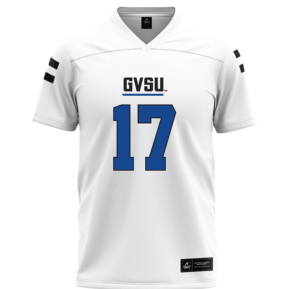 Grand Valley - NCAA Football : Kenyon Owens - White Football Jersey-0