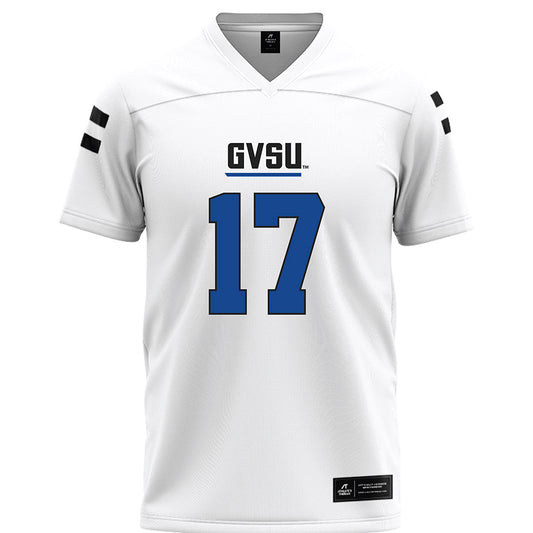 Grand Valley - NCAA Football : Kenyon Owens - White Football Jersey-0