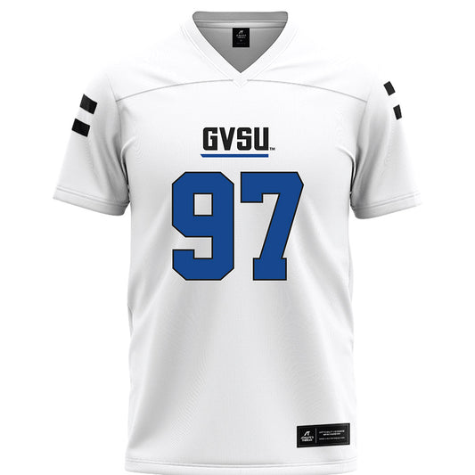 Grand Valley - NCAA Football : Camren VanSolkema - White Football Jersey-0