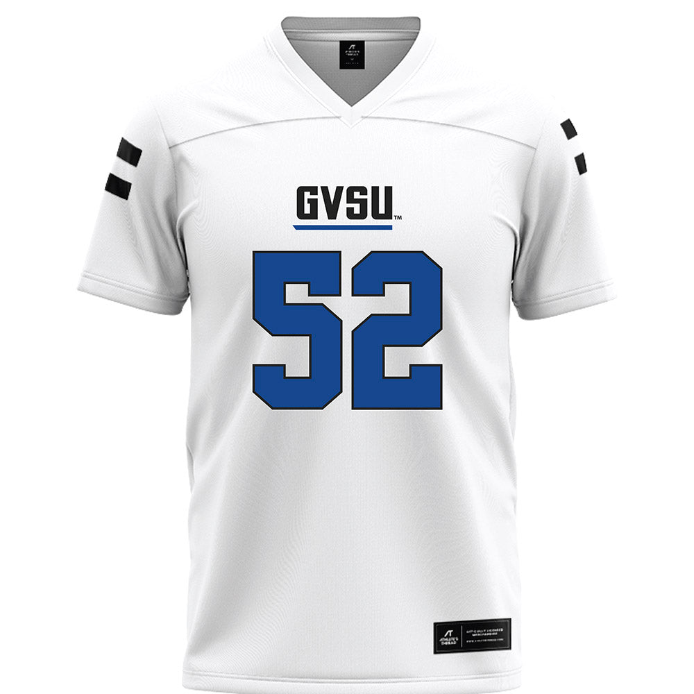 Grand Valley - NCAA Football : James Kent Jr. - White Football Jersey-0