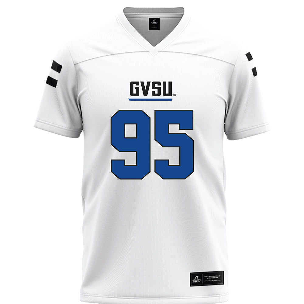 Grand Valley - NCAA Football : Josh Ross - White Football Jersey-0