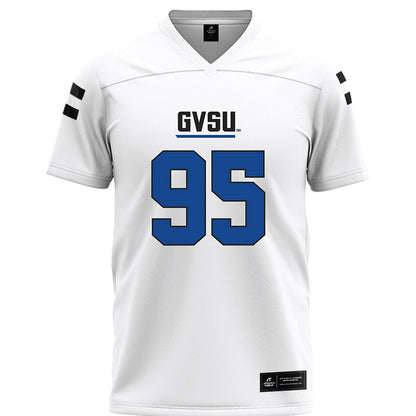 Grand Valley - NCAA Football : Josh Ross - White Football Jersey-0