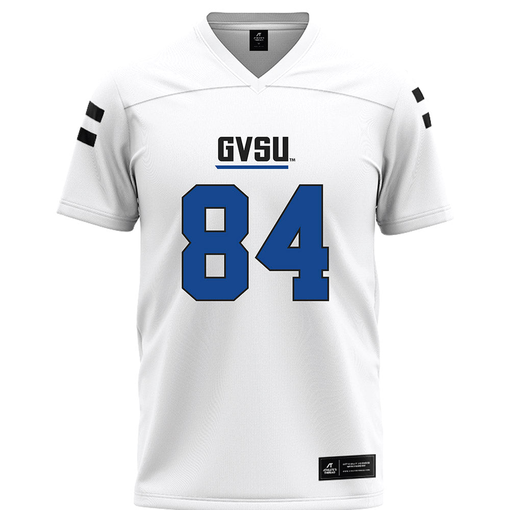 Grand Valley - NCAA Football : Jaylen Johnson - White Football Jersey-0