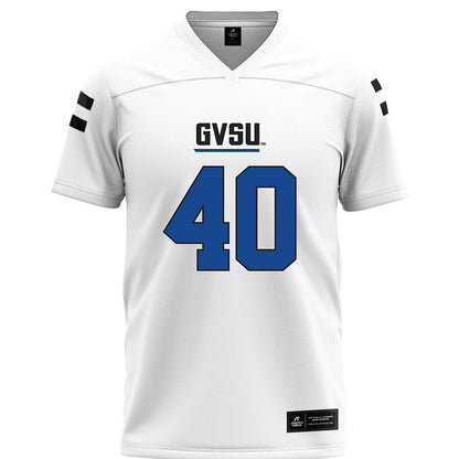 Grand Valley - NCAA Football : Brett Peterson - White Football Jersey-0