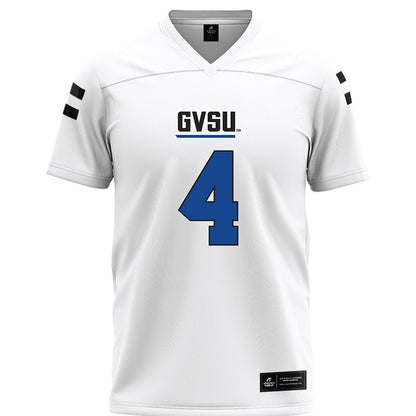 Grand Valley - NCAA Football : Deonte Pippen Jr - White Football Jersey-0