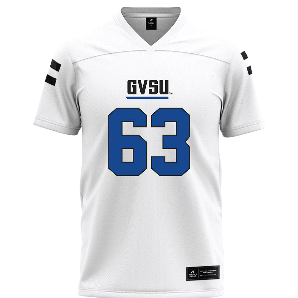 Grand Valley - NCAA Football : Breon Key - White Football Jersey-0
