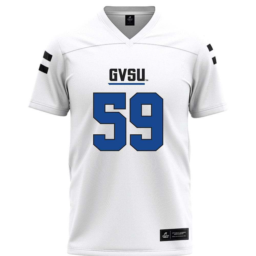 Grand Valley - NCAA Football : Tre' vonte Buckley - White Football Jersey-0