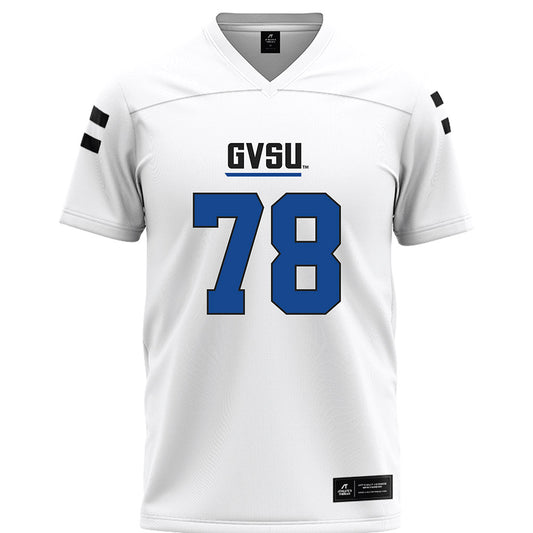 Grand Valley - NCAA Football : Jibriel Conde - White Football Jersey-0